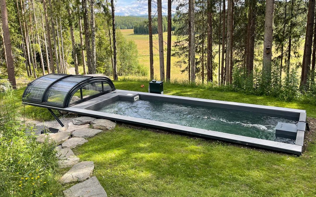 CubePool 6m med tak